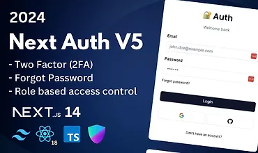 Изображение курса Next Auth V5 - Продвинутое руководство