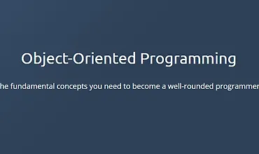 Изображение курса Объектно-ориентированного программирования