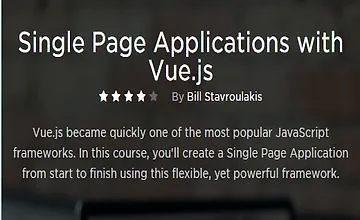 Изображение курса Одностраничные приложения с Vue.js