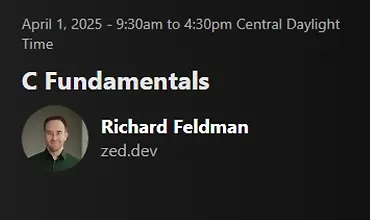 Изображение курса Основы языка C