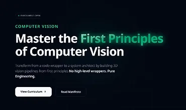 Изображение курса Освойте фундаментальные принципы компьютерного зрения