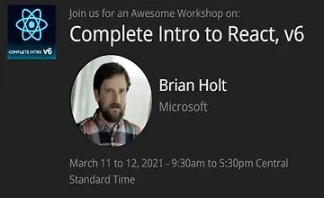 Изображение курса Полное введение в React, v6