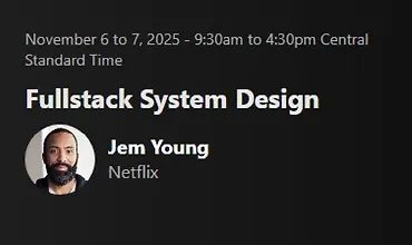 Изображение курса Полный курс по системному дизайну