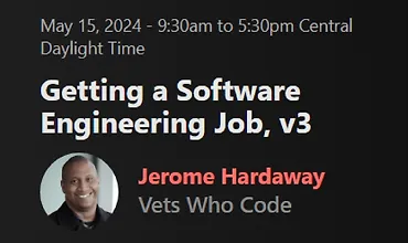 Изображение курса Получение работы в области разработки ПО, V3