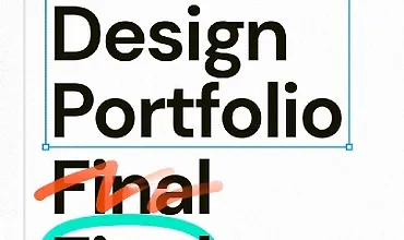 Изображение курса Портфолио продуктового дизайнера: Финальная финальная книга