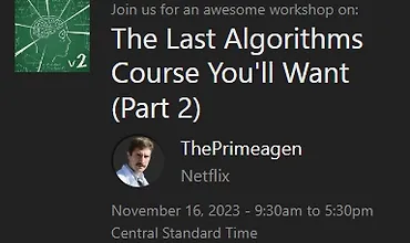 Изображение курса Последний курс по алгоритмам, который вам понадобится (Часть 2)