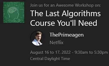 Изображение курса Последний курс по алгоритмам, который вам понадобится