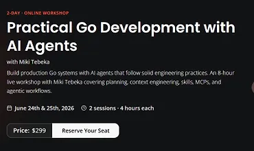 Изображение курса Практическая разработка на Go с AI-агентами
