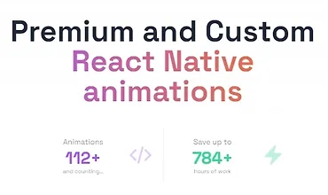 Изображение курса Премиум и кастомные анимации для React Native
