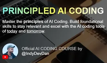Изображение курса Принципиальный подход к программированию с ИИ