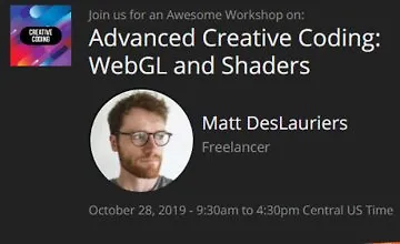 Изображение курса Продвинутое креативное программивароние: WebGL и Shaders