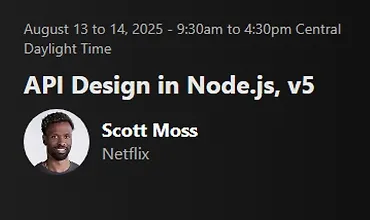 Изображение курса Проектирование API на Node.js, v5