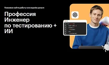 Изображение курса Профессия Инженер по тестированию + ИИ