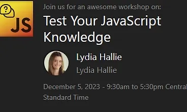 Изображение курса Проверьте свои знания по JavaScript