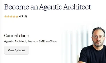 Изображение курса Путь к роли агентного архитектора
