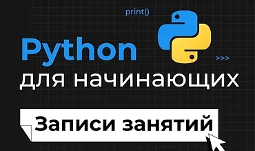 Изображение курса Python для начинающих