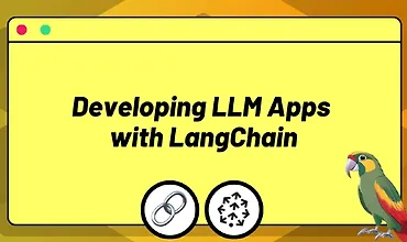 Изображение курса Разработка LLM-приложений с использованием LangChain