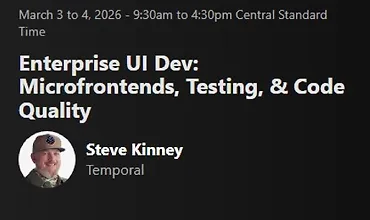 Изображение курса Разработка UI для Enterprise: микрофронтенды, тестирование и контроль качества кода