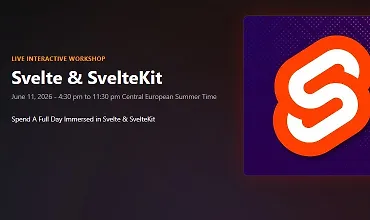 Изображение курса Разработка веб-приложений на Svelte и SvelteKit