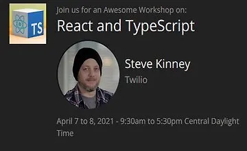 Изображение курса React и TypeScript