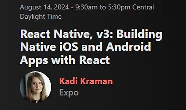 Изображение курса React Native, v3: Создание нативных приложений для iOS и Android