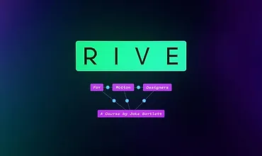 Изображение курса Rive для моушн-дизайнеров