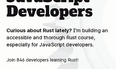 Изображение курса Rust для JavaScript разработчиков