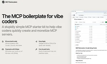 Изображение курса Шаблон MCP для вайб-кодеров