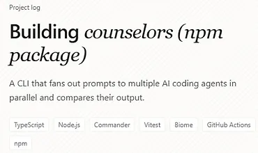 Изображение курса Создаём npm-пакет Counselors: разработка и публикация библиотеки