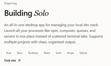 Изображение курса Создаём SOLO: единое приложение для локальной разработки