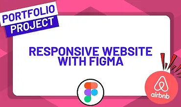 Изображение курса Создание адаптивного веб-сайта Airbnb с использованием Figma