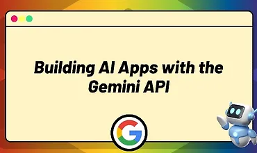 Изображение курса Создание AI-приложений с использованием Gemini API