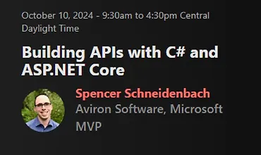 Изображение курса Создание API с помощью C# и ASP.NET Core