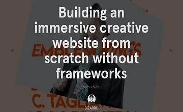 Изображение курса Создание Креативного Веб-сайта с Нуля без Фреймворков