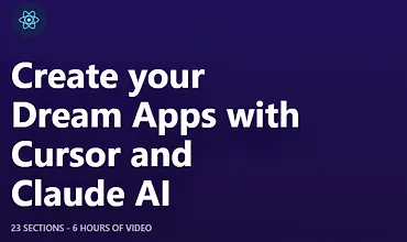 Изображение курса Создавайте свои идеальные приложения с Cursor и Claude AI