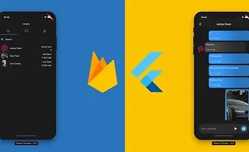 Изображение курса Создайте чат с Firebase, Flutter и Provider
