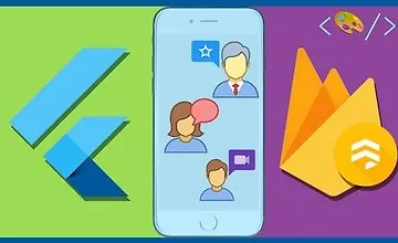 Изображение курса Создайте социальную сеть с Flutter и Firebase
