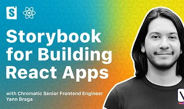 Изображение курса Storybook для создания приложений React