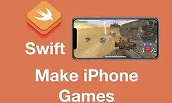 Изображение курса Swift 4 and SpriteKit: Создаем клон Space War-5 часов видео!