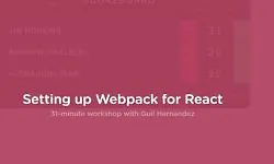Изображение курса Настройка Webpack для React