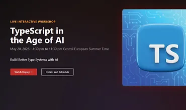 Изображение курса TypeScript в эпоху искусственного интеллекта