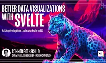 Изображение курса Улучшенная визуализация данных с помощью Svelte