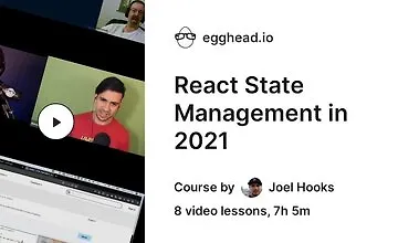 Изображение курса Управление состоянием React в 2021 году