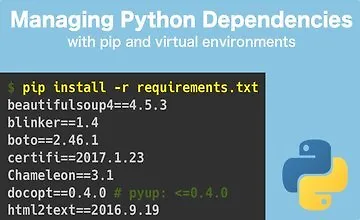 Изображение курса Управление зависимостями Python