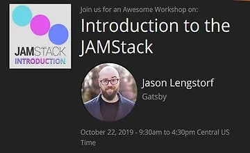 Изображение курса Введение в JAMStack