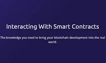 Изображение курса Взаимодействие со смарт-контрактами