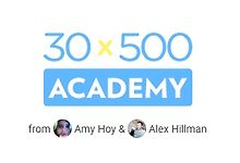 30x500 academy logo